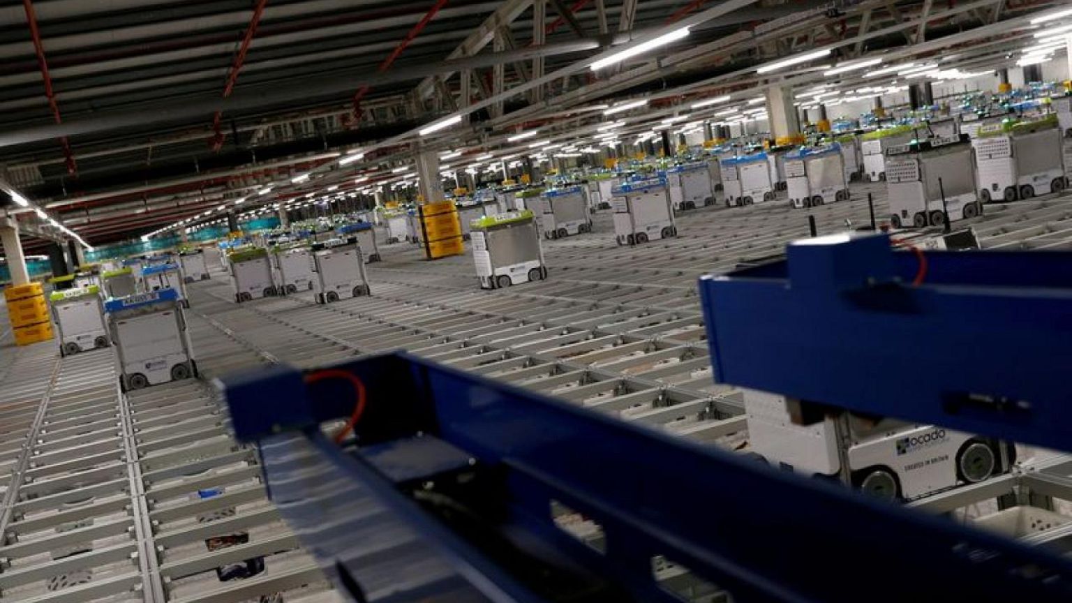 Ocado's core earnings weighed down by tech investment