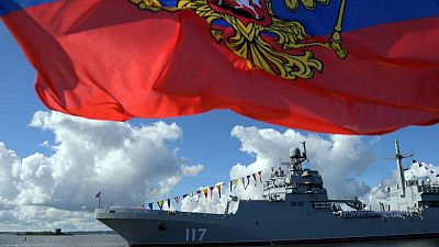 Six Russia warships en route to Black Sea for drills