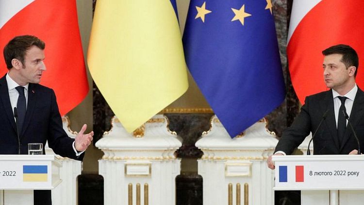 'No betrayal' during Macron visit, Ukraine says