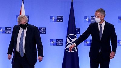 NATO says Russia faces choice: diplomatic solution or sanctions