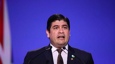 Costa Rica president tests positive for COVID-19