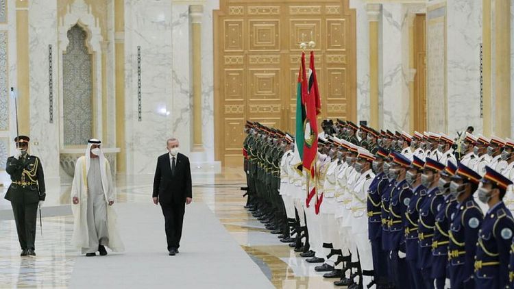 أردوغان يزور الإمارات في ظل جهود إصلاح العلاقات