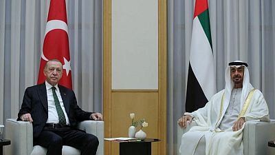 Turkey's Erdogan touts investment potential on landmark UAE visit
