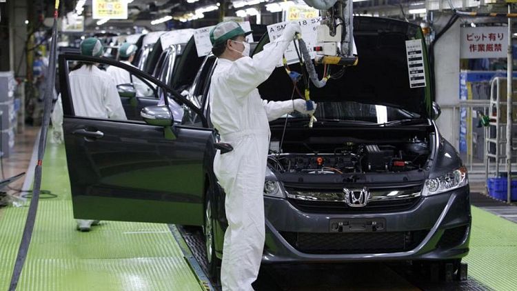 Honda says domestic output capacity reduced until March