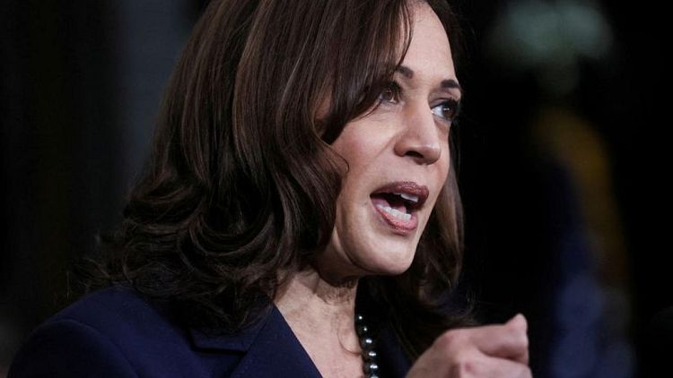 U.S. takes steps to counter Ukraine crisis energy costs, Harris says