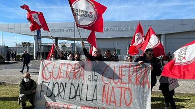 Manifestazione in Campania dei Comitati No Trident