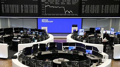 European stocks under pressure as Ukraine tensions simmer
