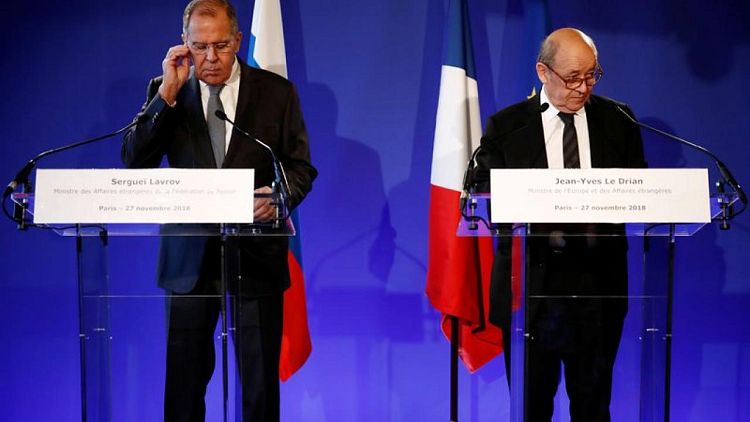 El ministro francés de Asuntos Exteriores hablará con el ministro ruso Lavrov el lunes
