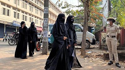 Amid row over hijab, India's home minister says he prefers school uniforms Amid row over hijab, India's home minister says he prefers school uniforms