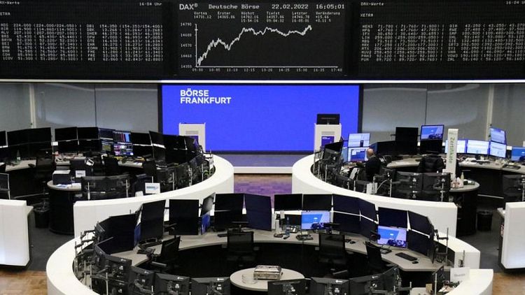 Las bolsas europeas caen un 3% tras el ataque de Rusia a Ucrania