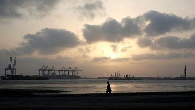 صيادون محتجون في باكستان ينهون حصار ميناء كراتشي صيادون محتجون في باكستان ينهون حصار ميناء كراتشي