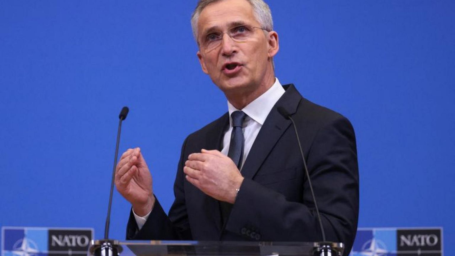 NATO has no plans to send troops into Ukraine, Stoltenberg says