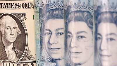 Sterling falls vs dollar, rises against euro after Western sanctions on Russia