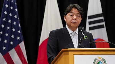 وزير خارجية اليابان: طوكيو ستنسق مع مجموعة السبع بشأن مزيد من العقوبات على روسيا