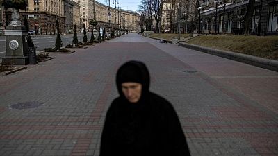 Kyiv under curfew as Russians shell outskirts, some still trying to leave