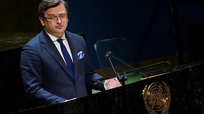 Ukraine fears Russia is preparing 'false flag' attack near border, says foreign minister
