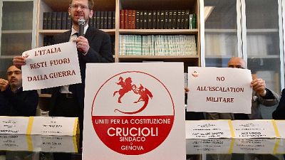 "Una Genova migliore in un Paese più libero" è lo slogan "Una Genova migliore in un Paese più libero" è lo slogan