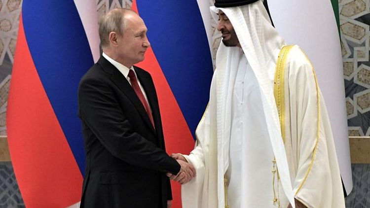 الكرملين: الرئيس الروسي وولي عهد أبوظبي تعهدا بمواصلة التنسيق بشأن الطاقة