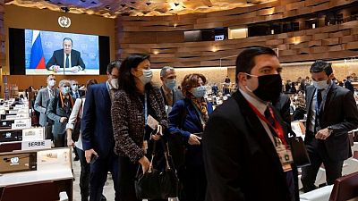 Los enviados de Occidente y sus aliados ante la ONU dan la espalda al jefe de Exteriores ruso Los enviados de Occidente y sus aliados ante la ONU dan la espalda al jefe de Exteriores ruso
