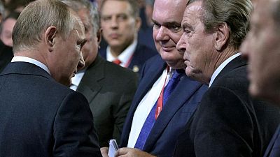 German ex-Chancellor Schroeder meets Putin in Moscow -Politico