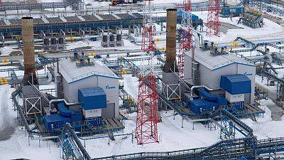 El flujo de gas por el gasoducto de Yamal casi se detiene tras el suministro nocturno hacia el oeste