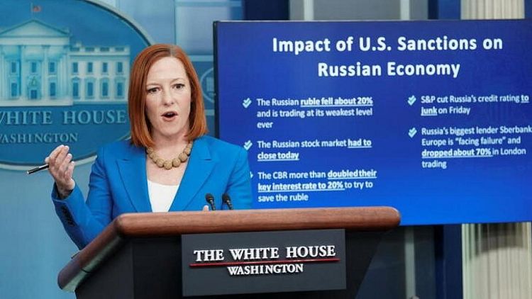 EEUU está "abierto" a emitir sanciones contra el sector energético ruso, dice Casa Blanca