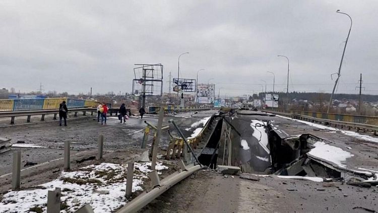Kyiv satellite town Bucha recaptured by Ukraine, mayor says