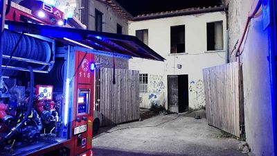 Chiesa e chiostro non toccati da fiamme. Accertamenti in corso Chiesa e chiostro non toccati da fiamme. Accertamenti in corso