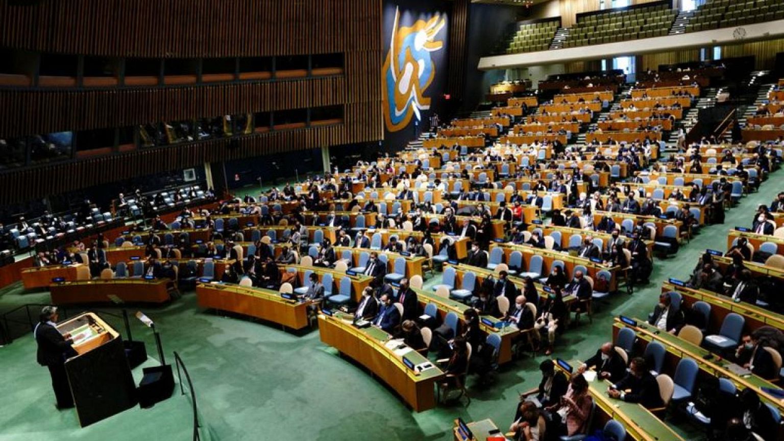 U.N. General Assembly votes overwhelmingly to deplore Russian invasion of Ukraine