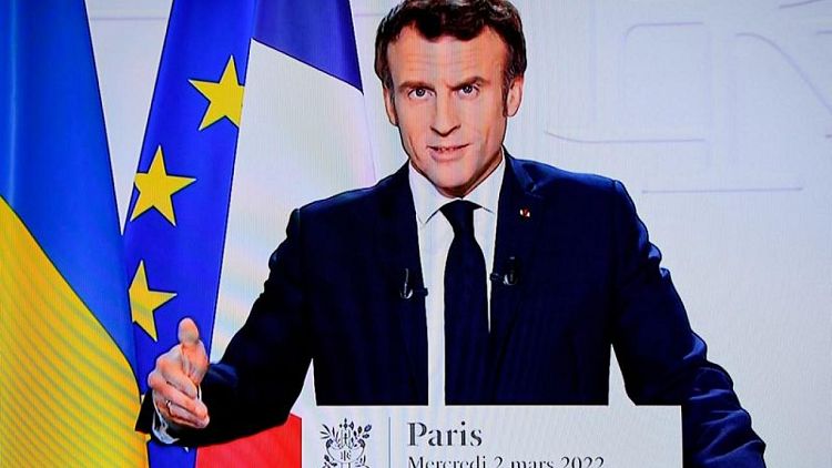 Macron lanza su candidatura a un segundo mandato como presidente de Francia