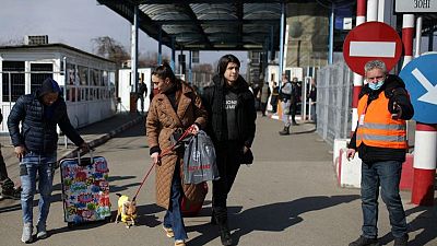 Más de 167.600 ucranianos entraron en Rumanía desde la invasión rusa