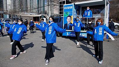 S.Korea candidates woo young voters with 'deepfakes,' hair insurance S.Korea candidates woo young voters with 'deepfakes,' hair insurance