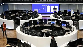 European shares hit one-year low on prospect of Russia oil ban