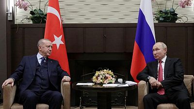 متحدث: أردوغان يتحدث مع بوتين الأحد متحدث: أردوغان يتحدث مع بوتين الأحد