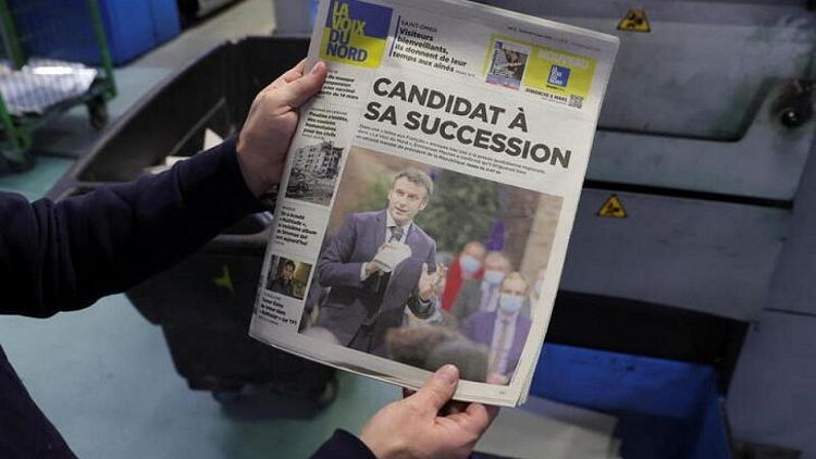 Macron recibe impulso en las encuestas francesas tras sus intervenciones en la crisis de Ucrania