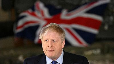 UK PM Johnson pledges to work with allies on defensive aid for Ukraine