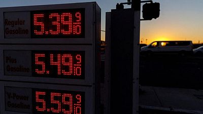 U.S. gasoline prices soar to highest since 2008 on Russia conflict -AAA