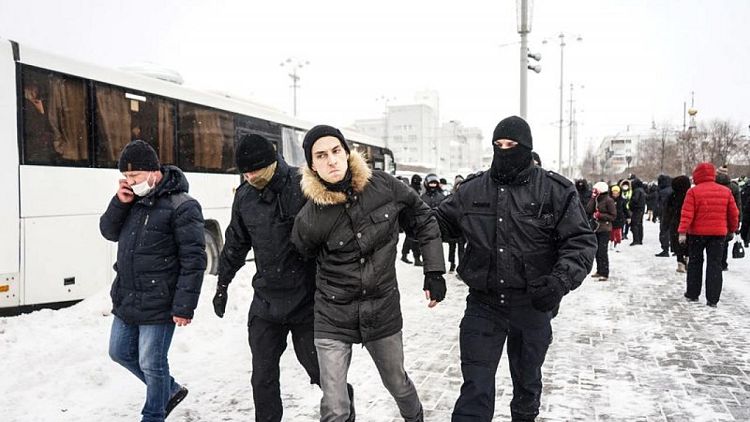 More than 4,300 detained at anti-war protests in Russia