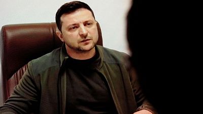 Ukraine's Zelenskiy tells UK lawmakers: question is to be or not to be Ukraine's Zelenskiy tells UK lawmakers: question is to be or not to be