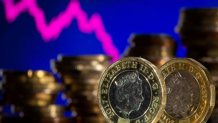BRITAIN-STERLING:Sterling steady as gloomy data highlights recession risks
