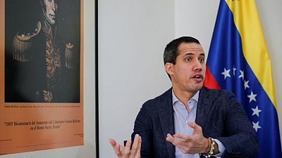 Guaidó dice que levantamiento de sanciones a Venezuela requiere "avances" hacia una transición