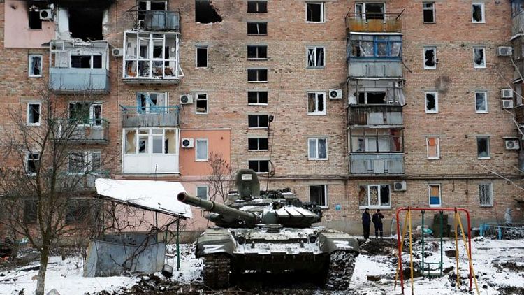 حاكم إقليم: قوات روسيا دمرت بلدة فولنوفاخا بالكامل في شرق أوكرانيا