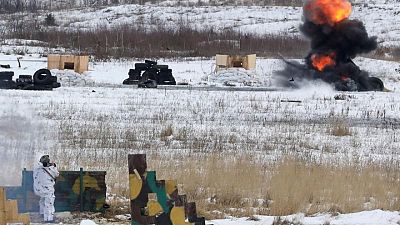تسعة قتلى و57 جريحا في غارة جوية على قاعدة عسكرية أوكرانية