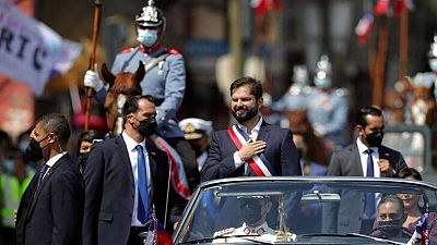 Gabriel Boric asume como presidente en Chile y marca un fuerte giro a la izquierda Gabriel Boric asume como presidente en Chile y marca un fuerte giro a la izquierda