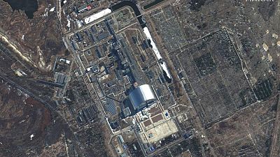 La línea eléctrica de la central nuclear de Chernóbil fue dañada por las fuerzas rusas