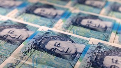 Sterling falls near two-week low after Bailey message