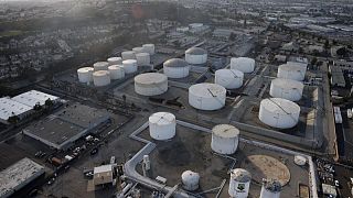 Oil dips on Russia-Ukraine talks, U.S. inventory data