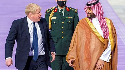 UK's Johnson says Saudi Arabia understands need to stabilise oil markets