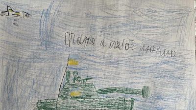 Il piccolo profugo, di otto anni, è a Orvieto con mamma e nonna Il piccolo profugo, di otto anni, è a Orvieto con mamma e nonna
