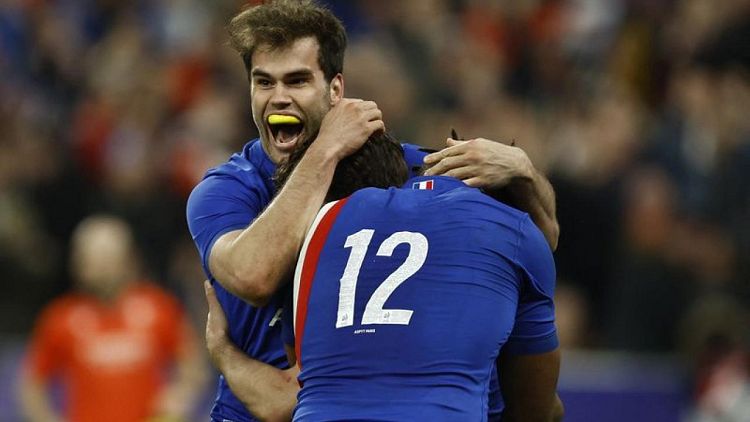 Rugby-Superb France beat England to claim long-awaited Six Nations Grand Slam
